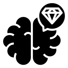 DIAMOND,mind,human,quality,thought,brain.svg