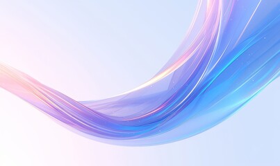 Gradient abstract wavy by  futuristic digital art style