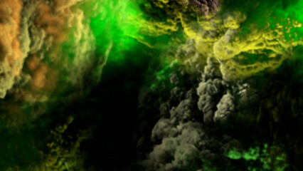 background with particles