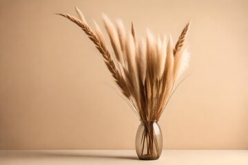 wheat in a glass