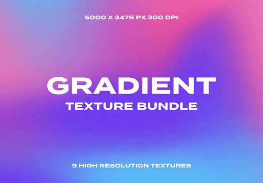 Gradient Noise Grain Colorfull Colored Overlay Texture Pack Bundle Effect Surface