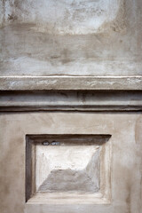 Decorative plaster. Wall stucco texture.