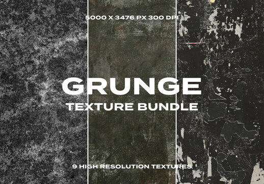 Grunge Old Retro Photo Vintage Paper Overlay Texture Pack Bundle Effect Surface