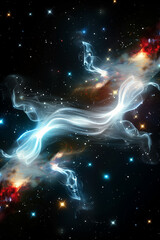 Galactic energy of space  Generative AI