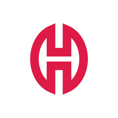 H letter logo design vector template. Abstract letter H logo design.. Bright colored simple icon illustration. Alphabet logo graphic design element