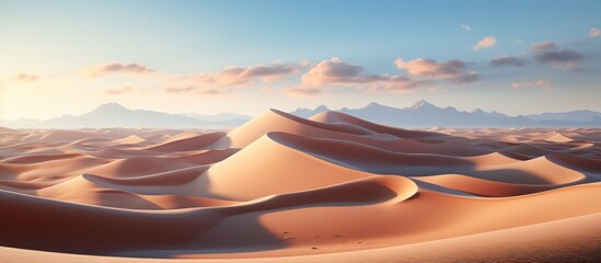 Fototapeta na wymiar Sand Dunes landscape in National Park