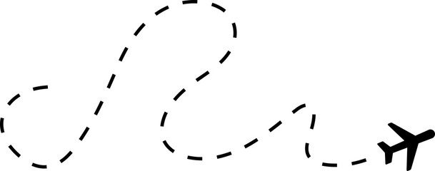 Airplane routes, tourism, travel