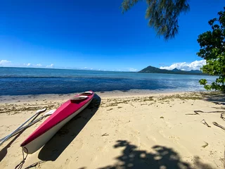 Papier Peint photo Le Morne, Maurice Beautiful landscape of Mauritius island with turquoise lagoon