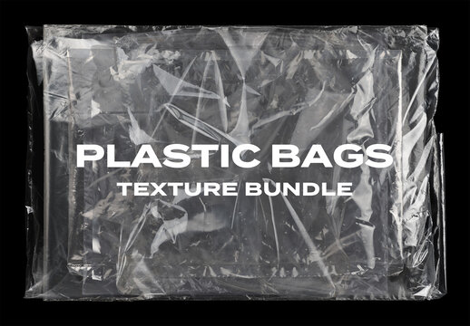 Plastic Pack Package Idenity Bag Branding Overlay Texture Pack Bundle Effect Surface Mockup