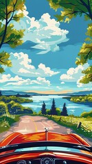 Canoeing on a fast river