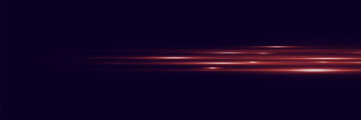 Abstract red light glare effect on a dark background.