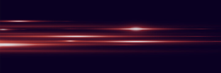 Abstract red light glare effect on a dark background.