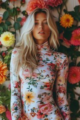 Floral Elegance in Fashion