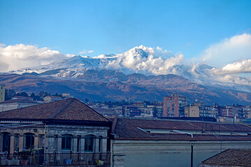 I tetti di Acireale e l'Etna 1452