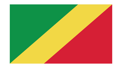 CONGO Flag with Original color