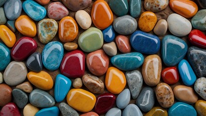 colorful stones background
