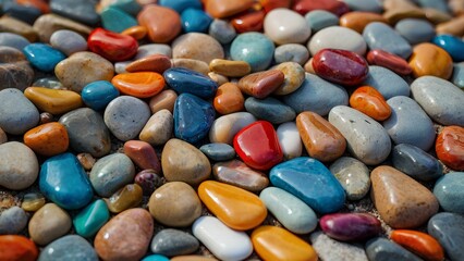 colorful stones background