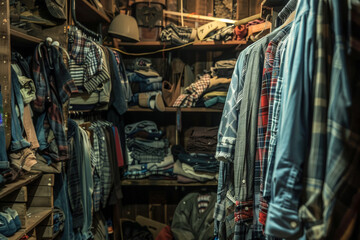 reconditioning process, storage and selection of the clothes used
