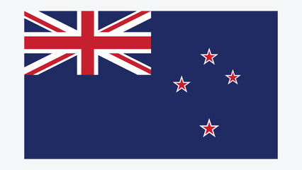 NEW ZEALAND Flag with Original color