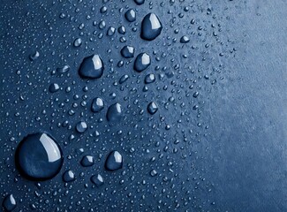 Water drops macro texture background