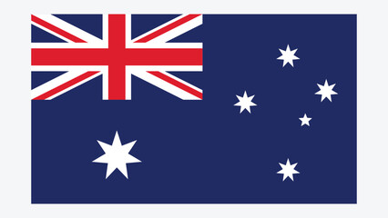 AUSTRALIA Flag with Original color