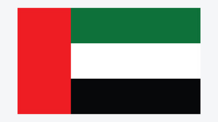 UAE Flag with Original color