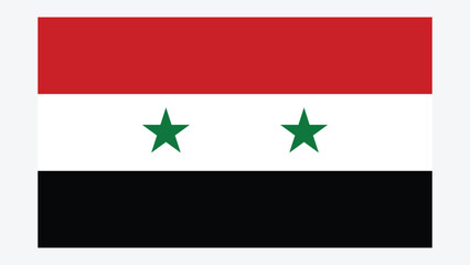 SYRIA Flag with Original color