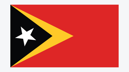 EAST TIMOR Flag with Original color