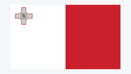 MALTA Flag with Original color