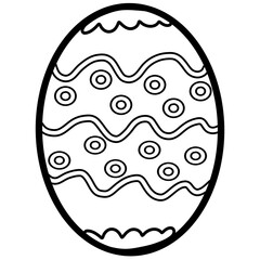 illustration of an easter egg