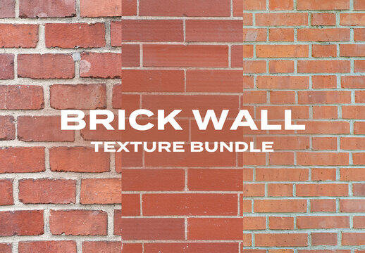 Brick Wall Stone Tiles Overlay Texture Pack Bundle Effect Surface