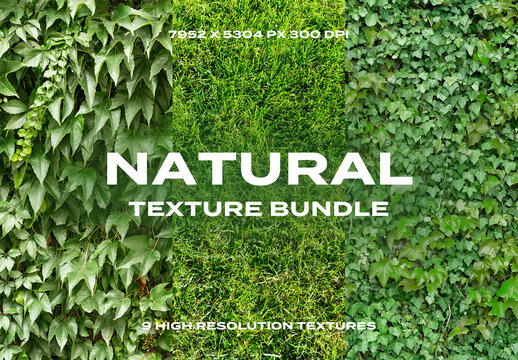 Narutal Green Grass Overlay Texture Pack Bundle Effect Surface