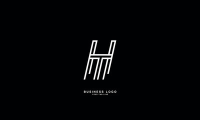 HT, TH, H, T, Abstract Letters Logo Monogram