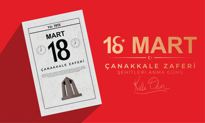 Happy 18 March Canakkale Martyrs' Memorial Day	
