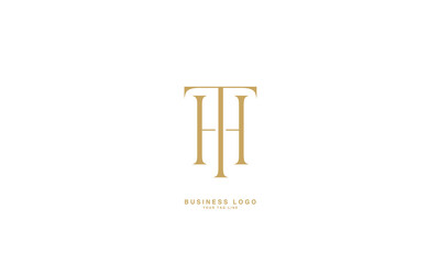 HT, TH, H, T, Abstract Letters Logo Monogram