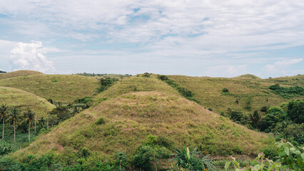Fototapeta premium Teletubbies Hill, Nusa Penida, Bali, Indonesia
