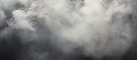 gray smoke, fog, gas, puff 1