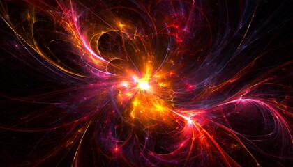 Obraz premium space background with space