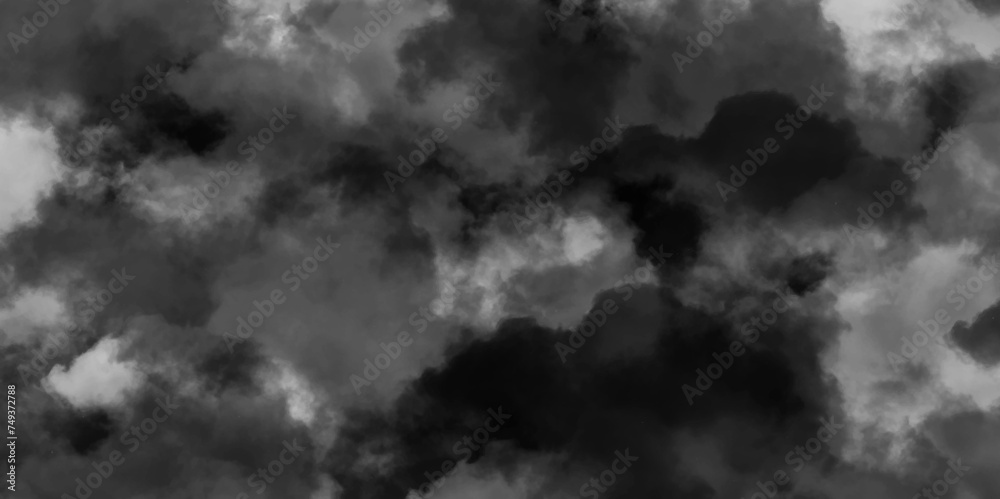 Wall mural modern dark and dramatic storm clouds area background. storm background with gray clouds. isolated w