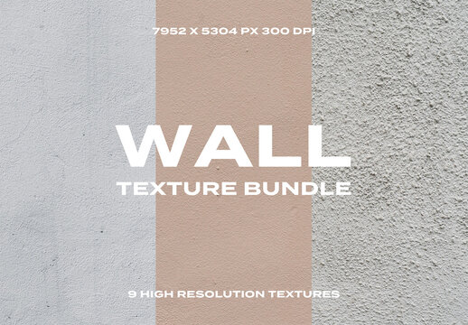 Concrete Grunge Wall Outdoor Street Indoor Modern Overlay Texture Pack Bundle Effect Surface