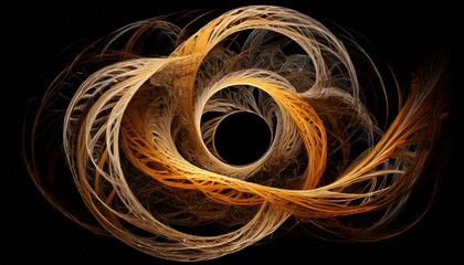 3d render of a spiral