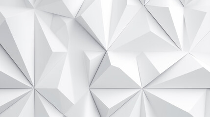 white geometric background