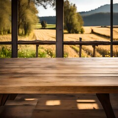 Fototapeta premium wooden bridge over lake