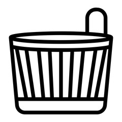 bucket icon