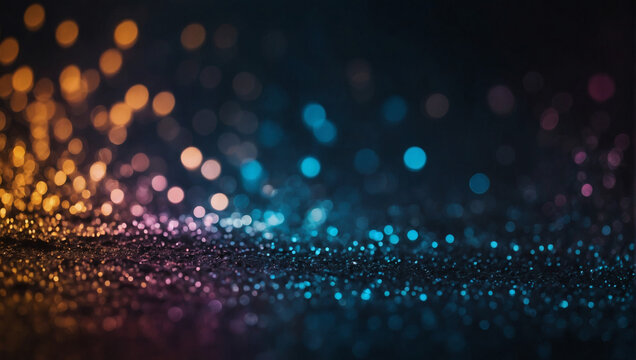 Cryptic moody gradient background bokeh.