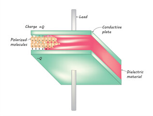 parallel plate capacitor diagram