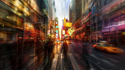 Plexiglas foto achterwand New York City. © Tong