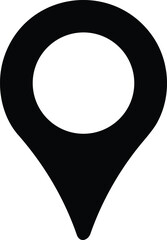 Location pin icon. Map pin place marker. Modern map marker. Pinpoint. Map marker pointer icon. GPS location symbol. Flat style vector