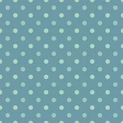 Small blue polka dot seamless pattern background