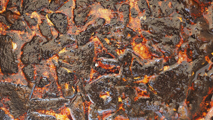 volcano lava texture background